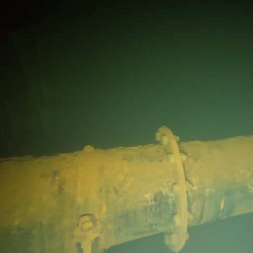 Sprinklertank-Inspektion: Stahltank, 5 Jahre – Saugleitung Detailaufnahme